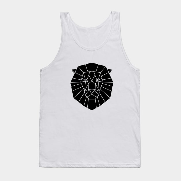 Lion T-shirt Tank Top by MoathZone